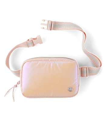 Girls Happy Face Belt Bag PINK The Children s Place