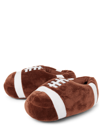 Kids Matching Family Football Slippers