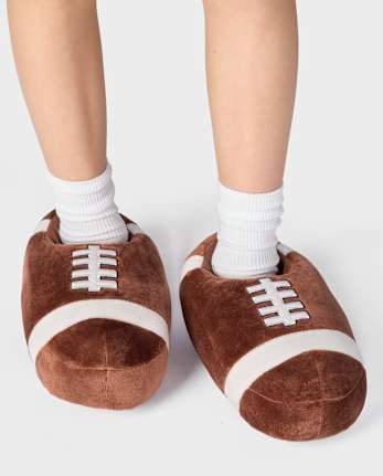 Kids Matching Family Football Slippers