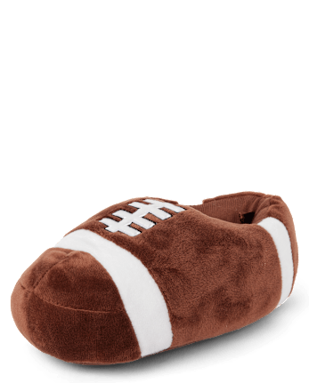 Unisex Kids Matching Family Football Slippers BROWN The Children s Place