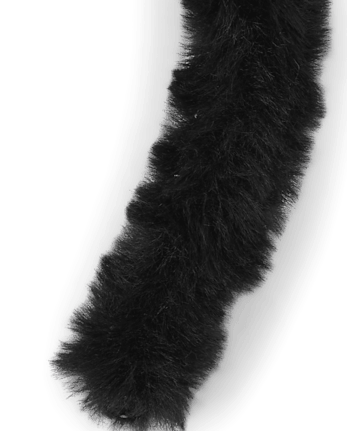 Bandeau en fausse fourrure pour fille avec motif chat