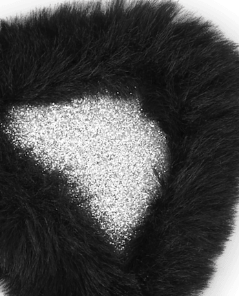 Bandeau en fausse fourrure pour fille avec motif chat