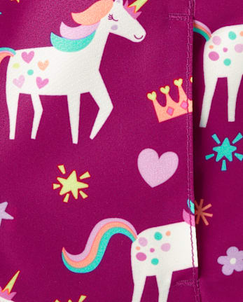 Toddler Girls Unicorn 3 in 1 Jacket