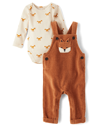 Baby Boys Fox 2-Piece Playwear Set
