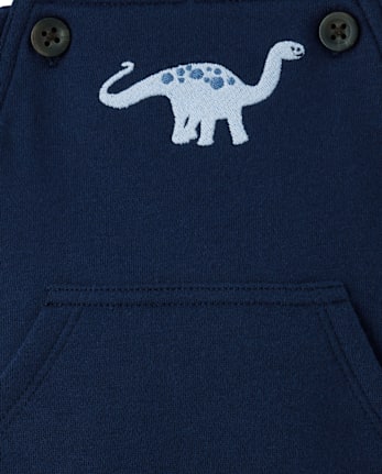 Conjunto de ropa de juego de 2 piezas Dino para bebés niños