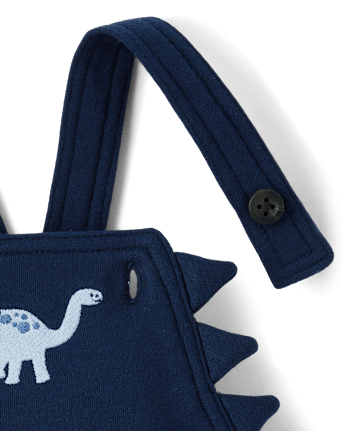 Conjunto de ropa de juego de 2 piezas Dino para bebés niños