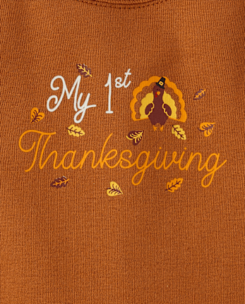 Ensemble de jeu 2 pièces Bébé First Thanksgiving