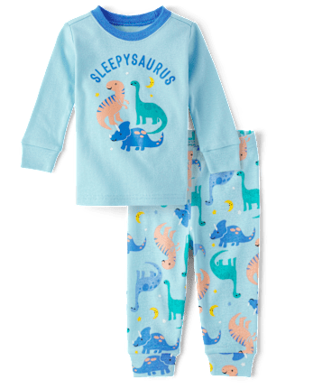 Baby And Toddler Boys Sleepysaurus Pajamas