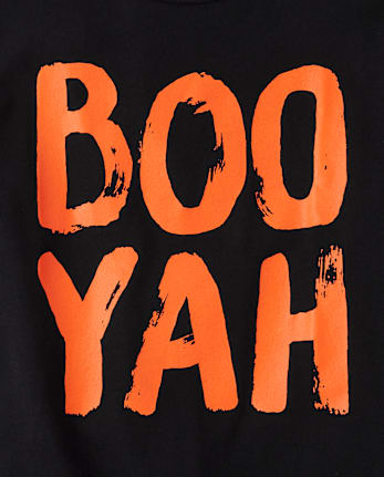 Camisetas estampadas Boo Yah para niños