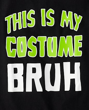 Boys Glow Costume Graphic Tee