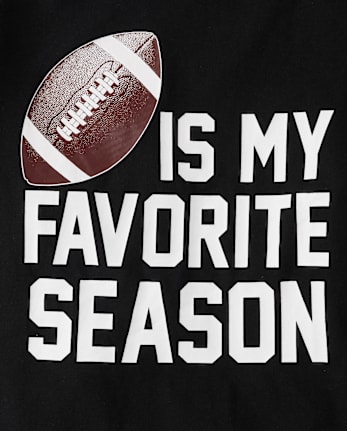 Kids Football Season Graphic Tee