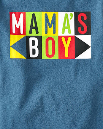 Baby And Toddler Boys Mama's Boy Graphic Tee