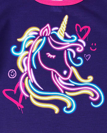 Girls Unicorn Pajamas