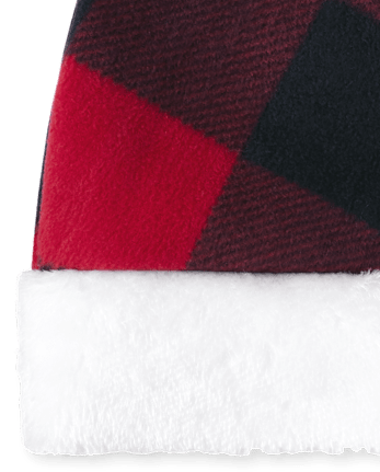 Baby And Toddler Matching Family Plaid Santa Hat