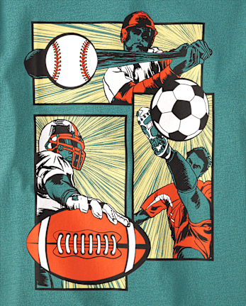 Boys Sports Graphic Tee