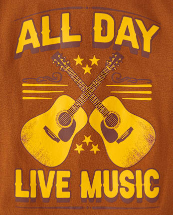 Boys Live Music Graphic Tee