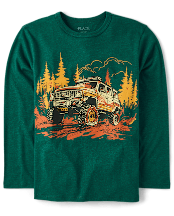 Boys Truck Graphic Tee