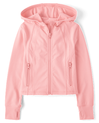 Girls Zip Up Hoodie