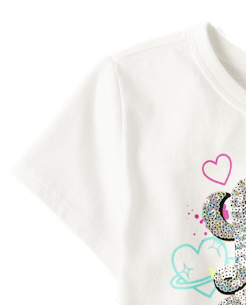 Haut à paillettes pour filles