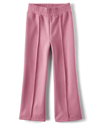 Girls Wide Leg Scuba Lounge Pants