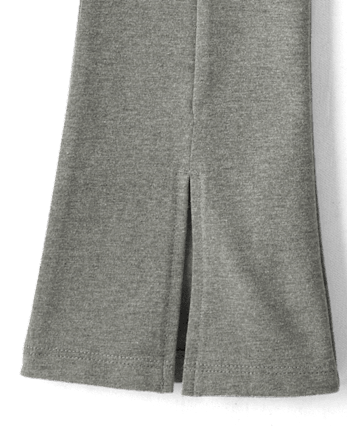 Leggings taille haute fendus pour filles