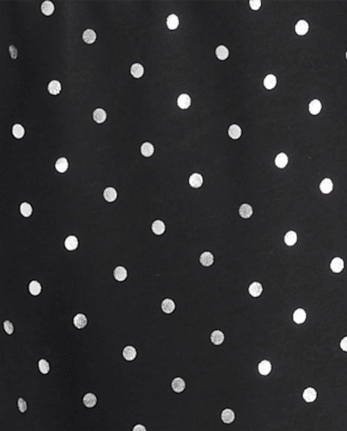 Girls Foil Dot Leggings