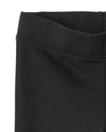 Girls Split Flare Ponte Knit Jeggings