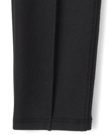 Jeggings Ponte con pliegues para niña