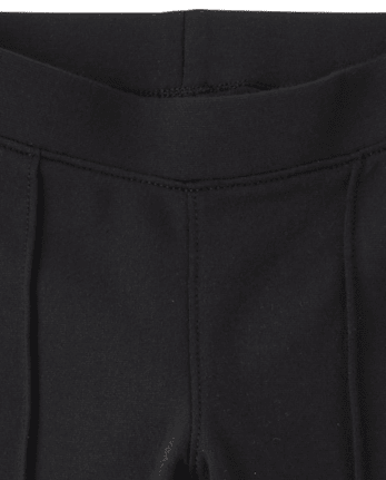 Jeggings Ponte con pliegues para niña