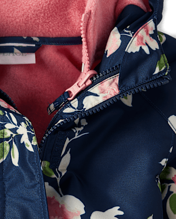 Veste 3 en 1 imprimée pour fille