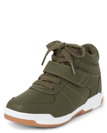 Boys high top sneakers top