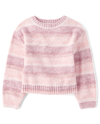 Girls Striped Sweater