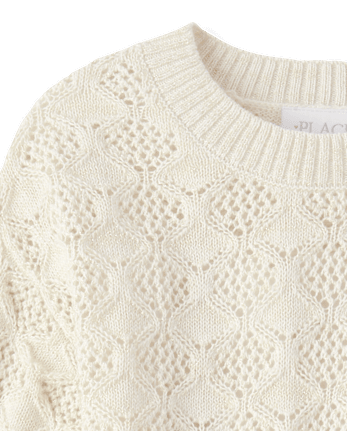 Pull cousu pour filles
