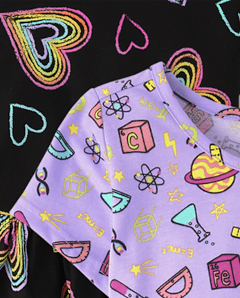 Girls Print Everyday Dress 3-Pack