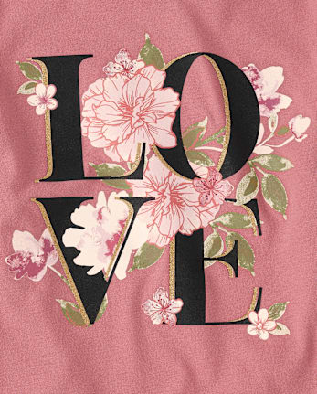 Lot de 3 t-shirts à fleurs pour fille