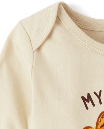 Baby First Thanksgiving Graphic Bodysuit