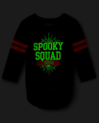 Unisex Baby Matching Family Glow Spooky Squad 2024 Graphic Bodysuit