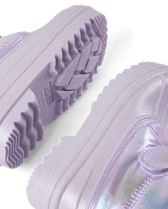 Toddler Girls Iridescent All Weather Boots PURPLE The Children s Place