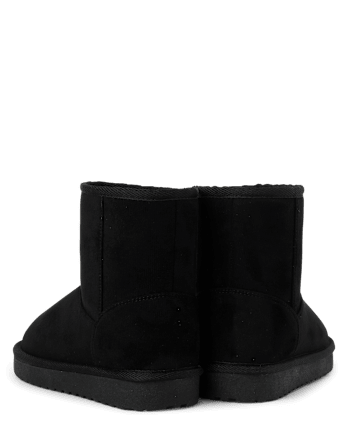 Girls Mid Teddy Boots