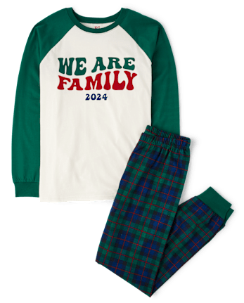 Unisex Adult Matching Family We Are 2024 Cotton Pajamas