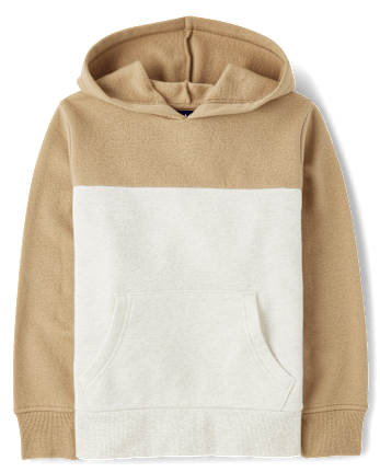 Boys Colorblock Premium Fleece Hoodie