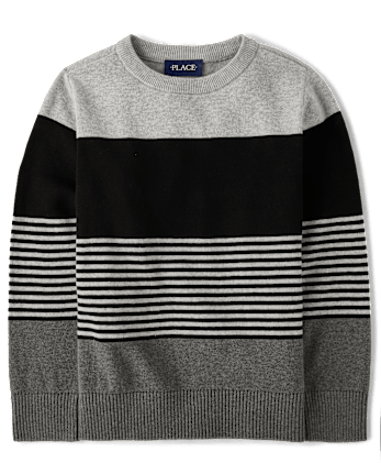 Boys Striped Sweater