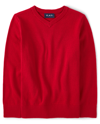 Boys V Neck Sweater