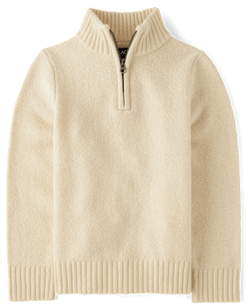 Boys Half Zip Sweater