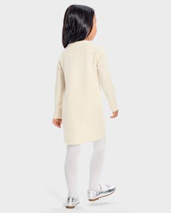 Cream sweater dress girls shop