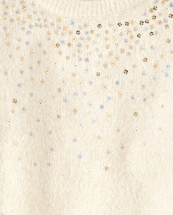 bébé et tout-petit, fille Paillettes Robe chandail