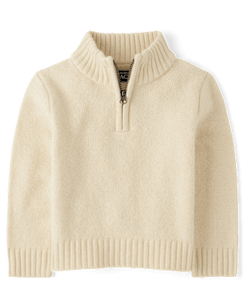 Baby And Toddler Boys Dad Me Half Zip Sweater