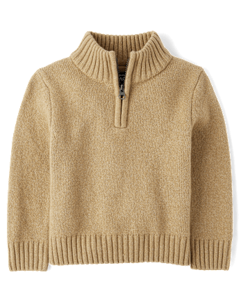 Baby And Toddler Boys Dad And Me Half Zip Sweater