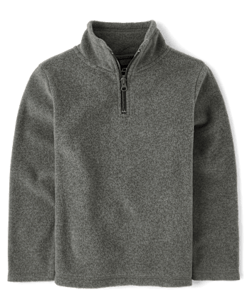Boys Microfleece Half Zip Pullover