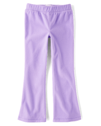 Girls Microfleece Flare Sweatpants